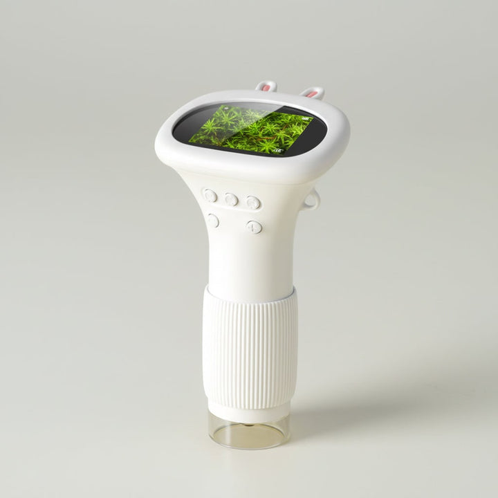 Digital Handheld Microscope with Lcd Screen and Portable Wand Design