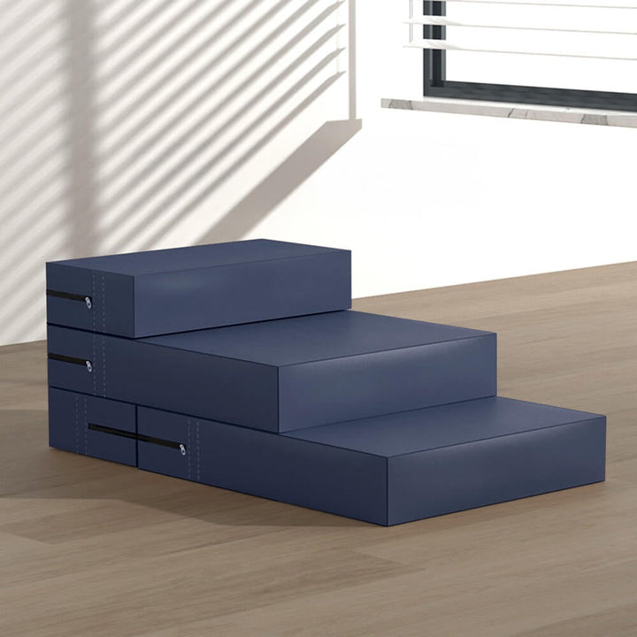 Waterproof PU Leather Pet Stairs with Washable Multi-Level Design