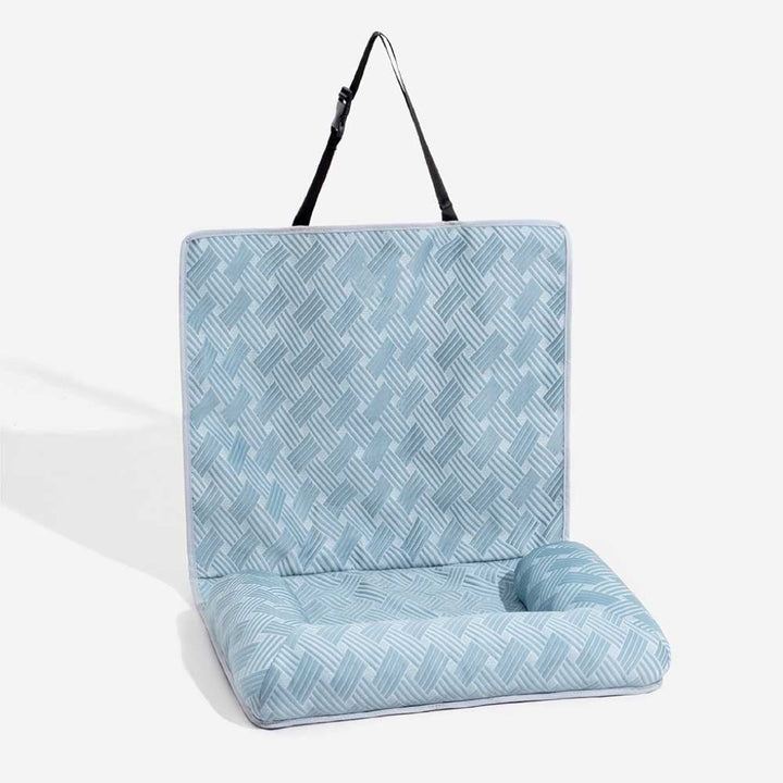 Cooling Travel Bolster Safety Back Seat Large Dog Car Seat Bed