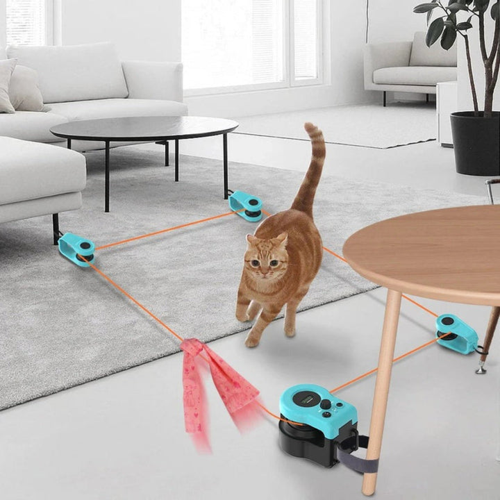 Interactive Cat Toy Motion Based Game for Indoor Cats
