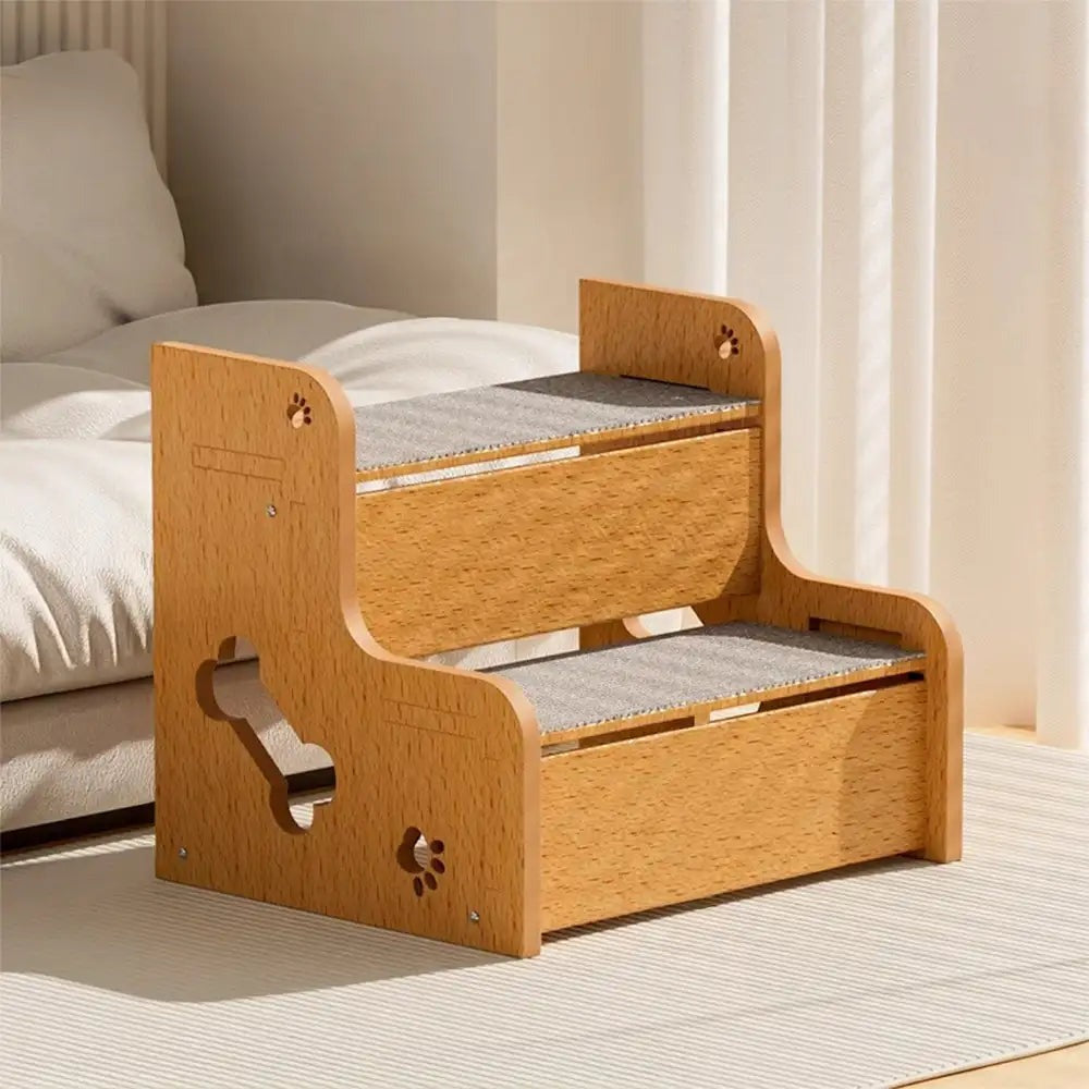 Safe Sturdy Non-Slip Dog Ramp Steps