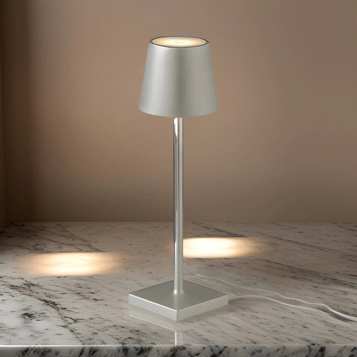 Rechargeable Wireless Table Lamp - Elegant LED for Indoor and Outdoor Use
