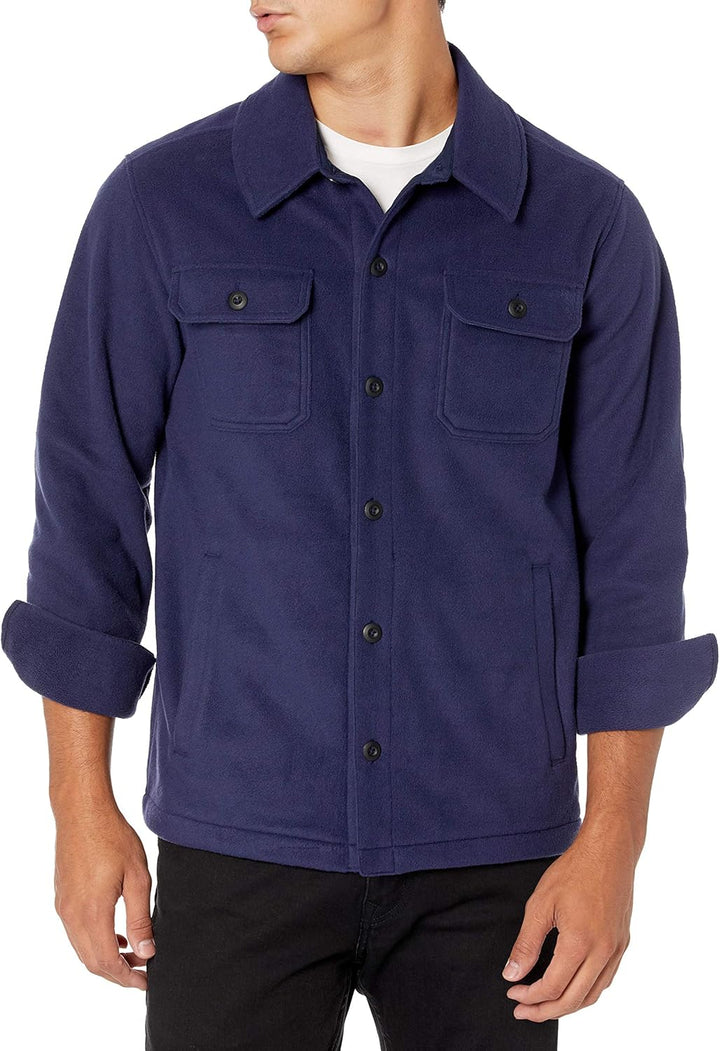 Men's Fleece Overshirt for Spring 2026 – Max