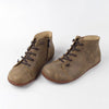 Lace‑Up Casual Ankle Boots for Women