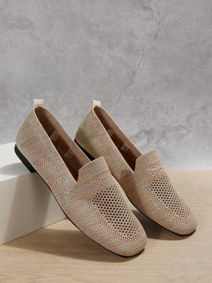 Women's orthopedic slip-on sneakers with soft footbed, breathable mesh