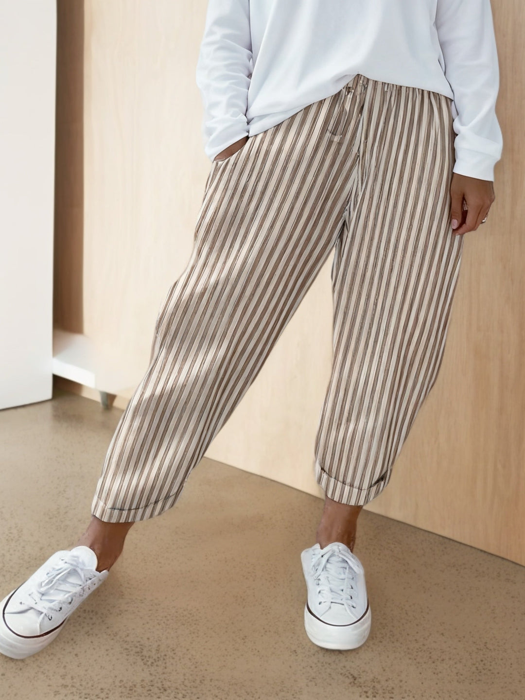 Nora™ | Comfortable Striped Pants