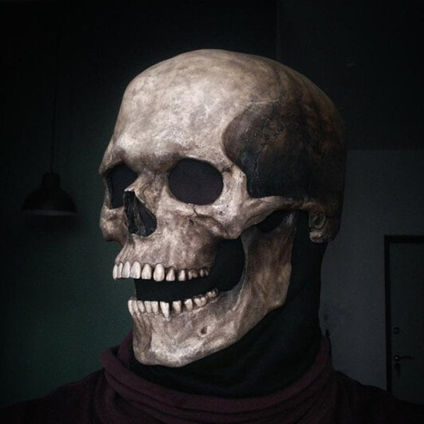 Skull Mask — Spread Terror in Every Room with Realistic Details and All-Night Comfort