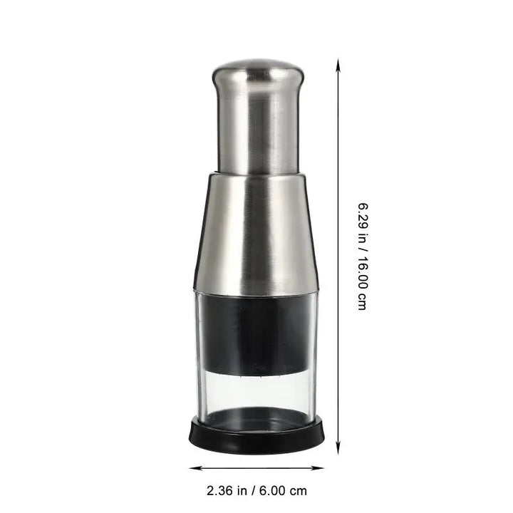 Manual Stainless Steel Vegetable Chopper - ChefChop Pro