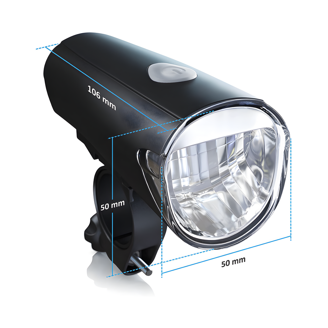 Ultra-Bright LED Bike Light Set - BrightRide
