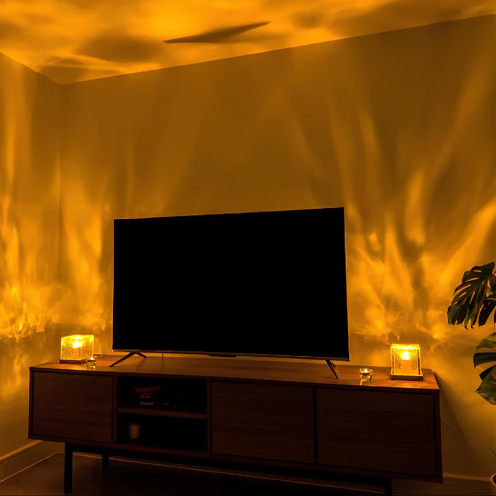 Northern Lights Prism Lamp - Borealis Cube