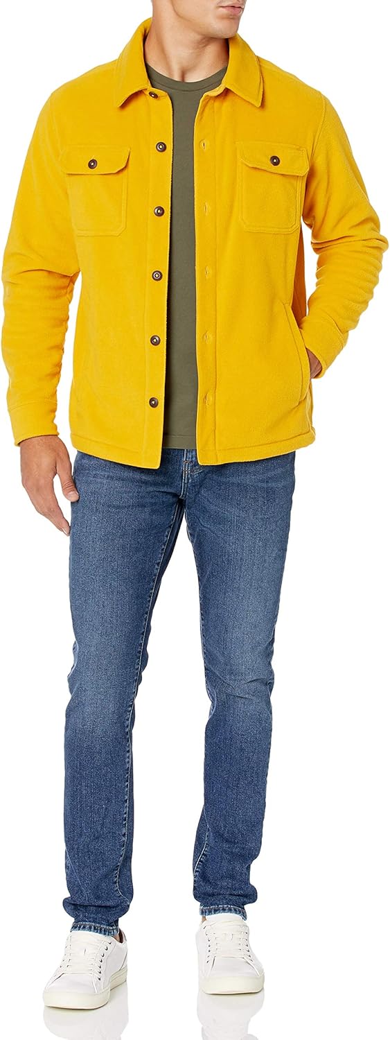 Men's Fleece Overshirt for Spring 2026 – Max