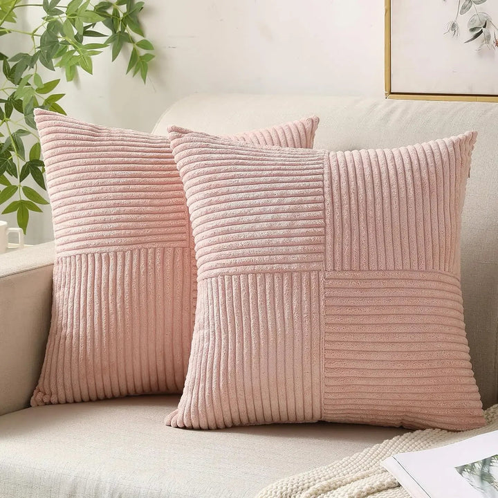 CordCush – Soft Corduroy Texture Cushion Cover