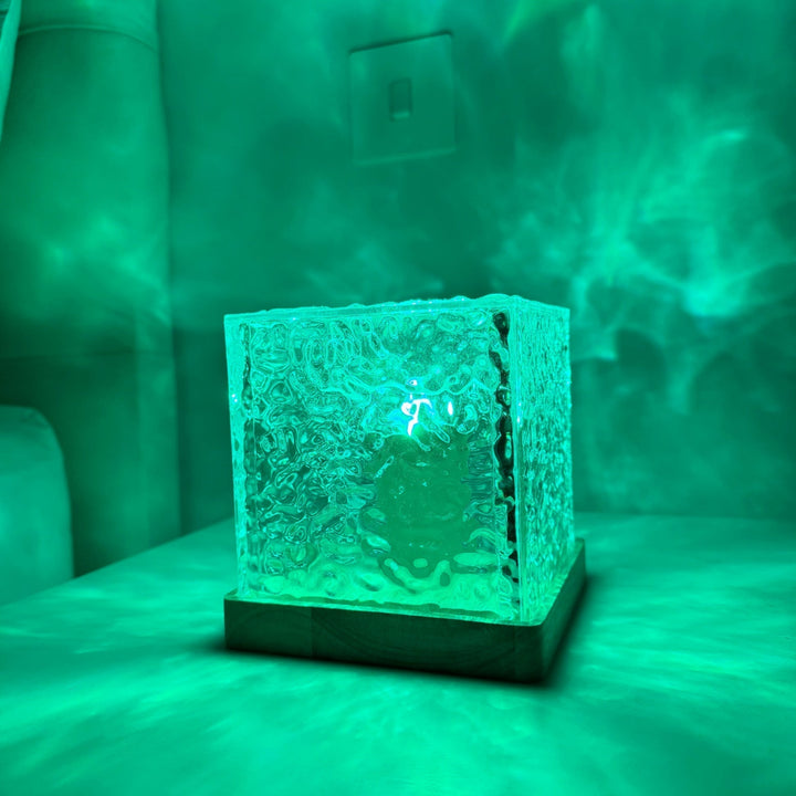 Northern Lights Prism Lamp - Borealis Cube