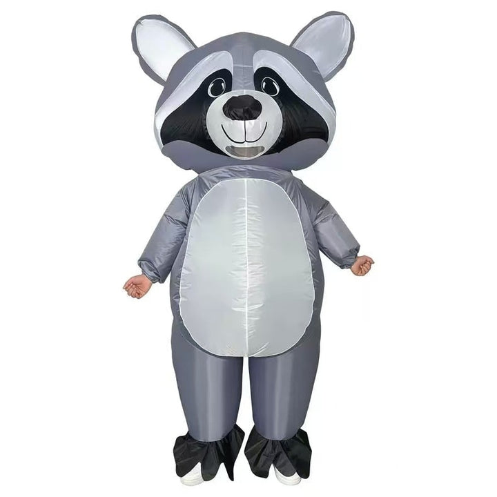 Halloween Inflatable Costume for Funny Full Body Animal Outfit with Clear Viewing Window