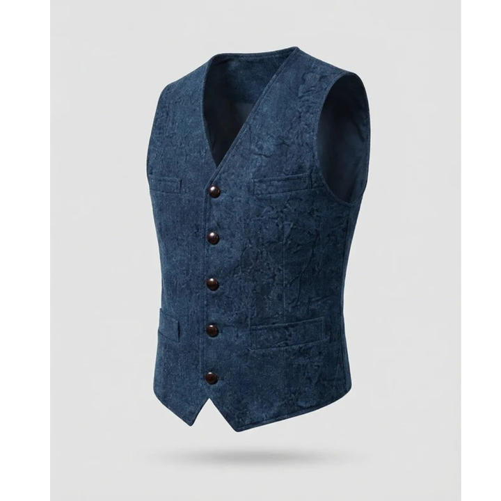 Elegant traditional men's waistcoat with buttons