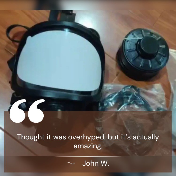Multi-Filter CBRN Mask – With Built-In Hydration