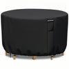 Heavy-Duty Round Patio Furniture Cover with Air Vents