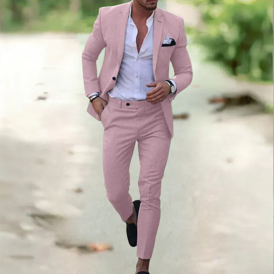 Milan Men's Suit | Slim Fit for Summer & Events