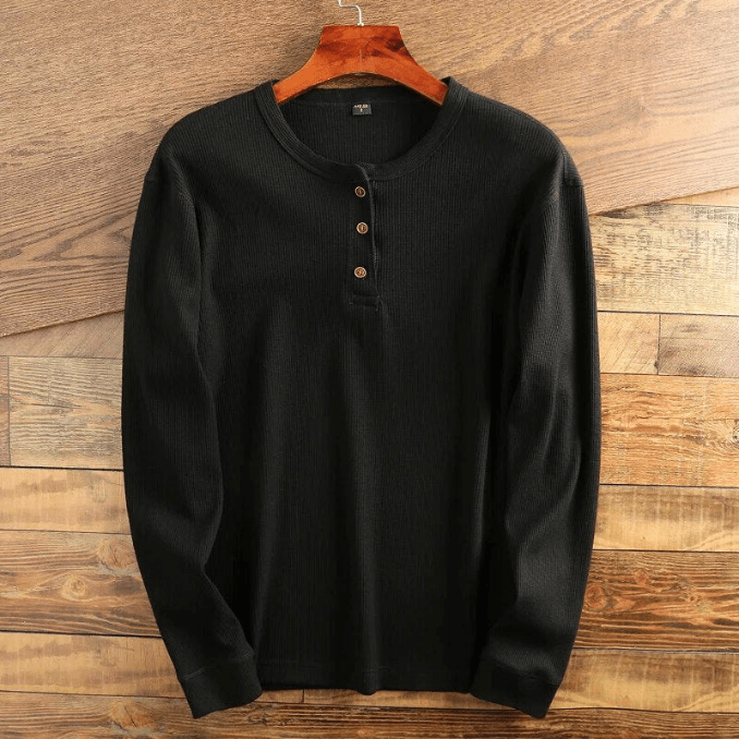 Men's Waffle-Texture Shirt - Mason