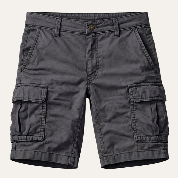 Men's Cargo Shorts with Flap Pockets