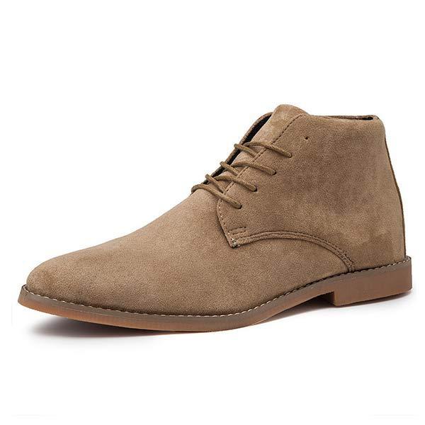 UrbanStride Classic | Stylish Men's Mid-Top Lace-Up Shoes