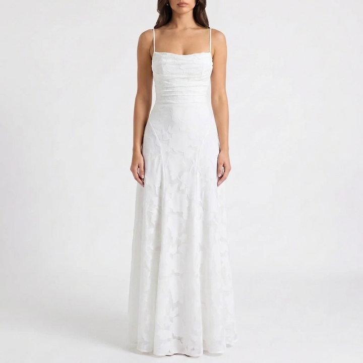 Women’s Floral Lace Maxi Dress