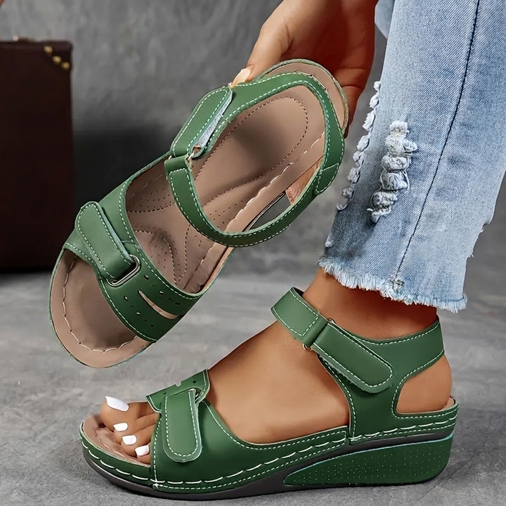 Thick Bottom Plus Size Strap Sandals