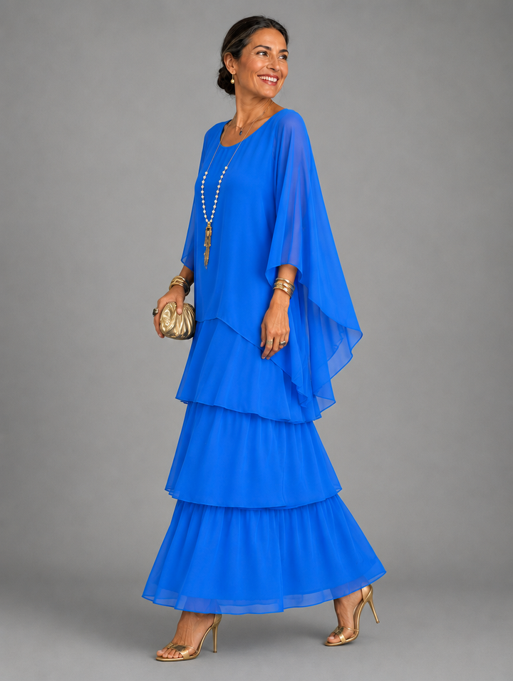 Elegant, flowing maxi dress
