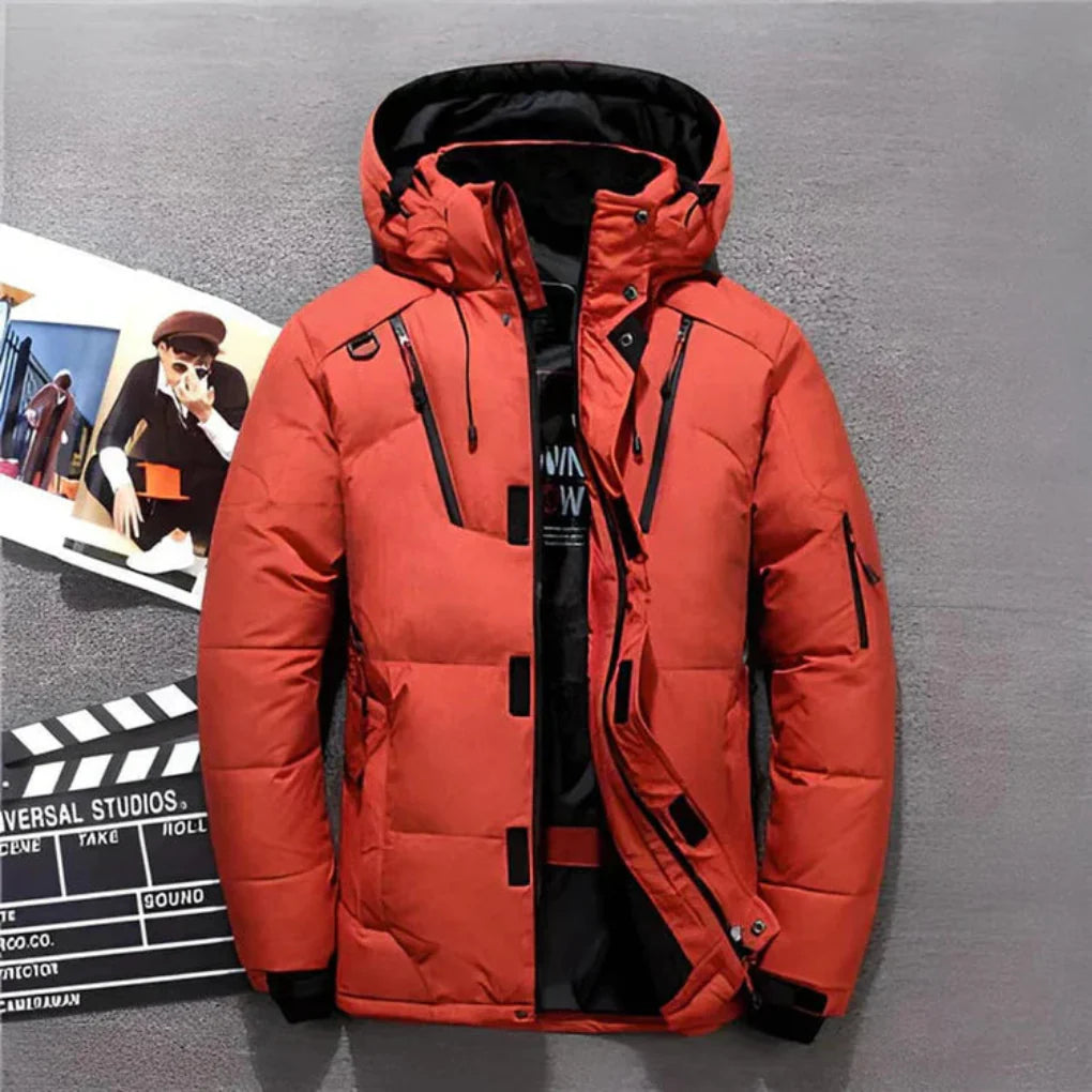 Men’s Insulated Jacket with Hood