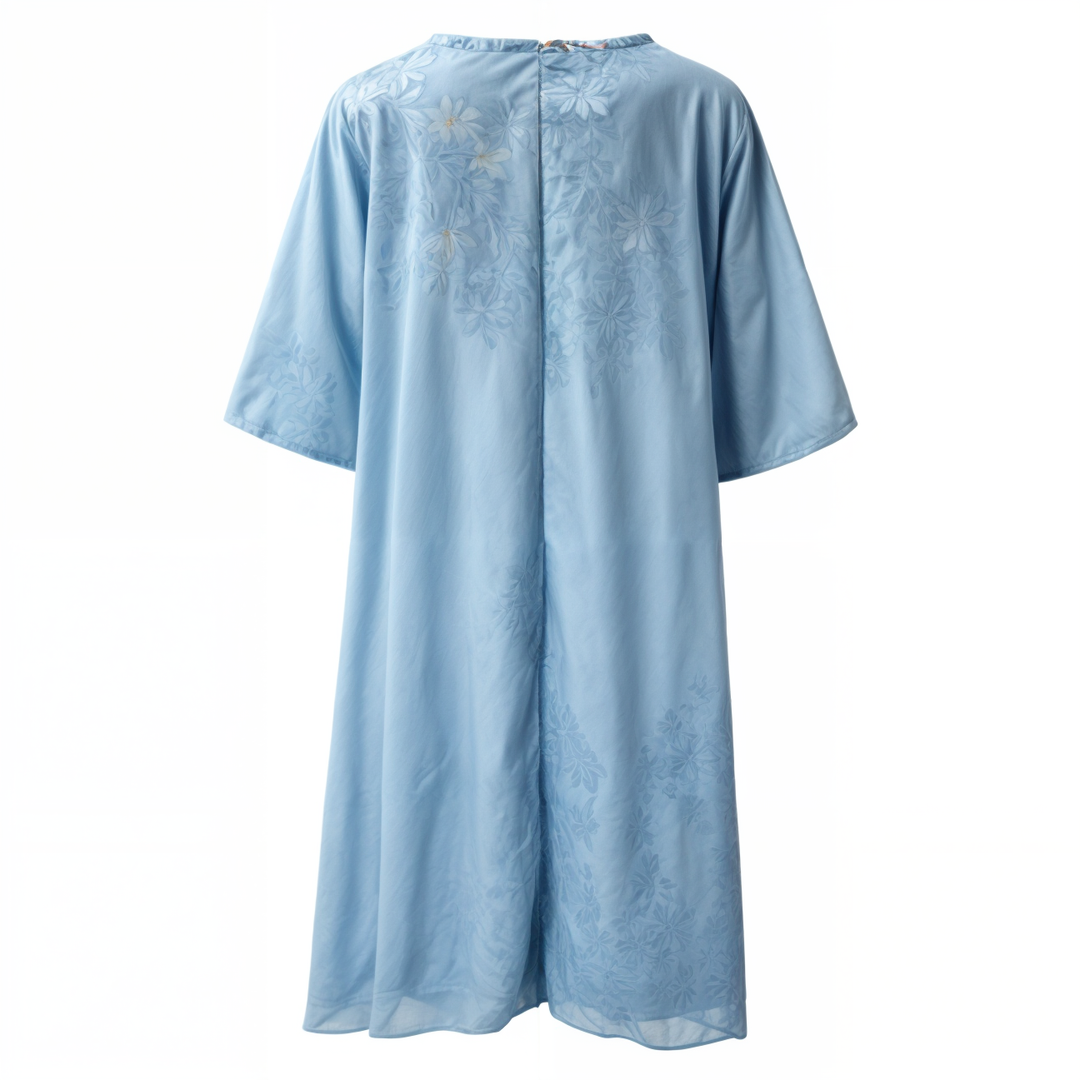 Stylish Floral A-Line Dress with Vest for Women – Miray