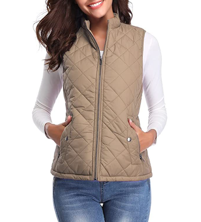 Lightly Lined Stylish Women's Gilet - Lara