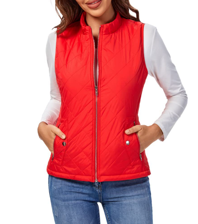 Lightly Lined Stylish Women's Gilet - Lara