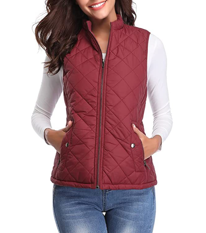 Lightly Lined Stylish Women's Gilet - Lara