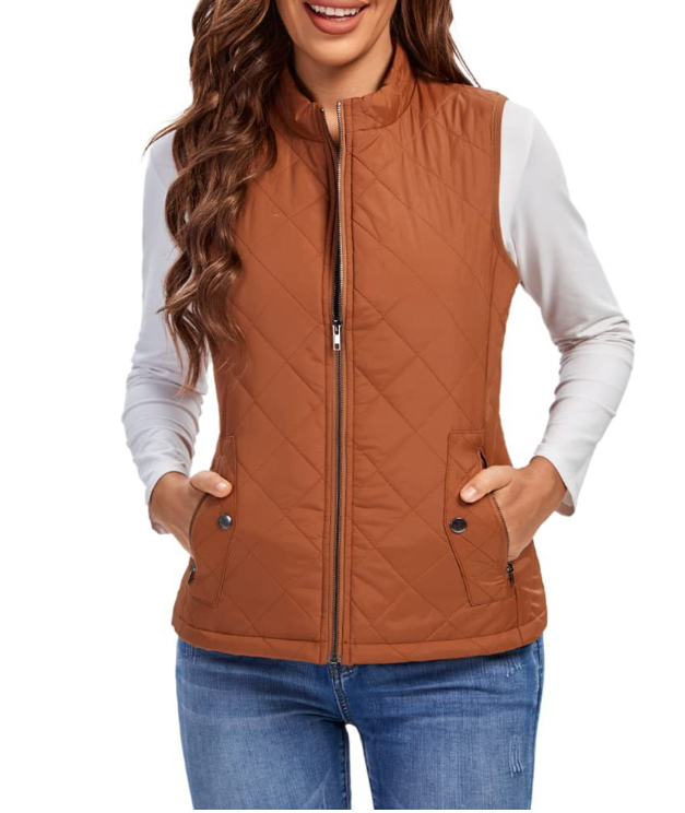 Lightly Lined Stylish Women's Gilet - Lara