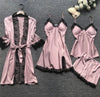 Luxurious Satin Pajama Set – Luna
