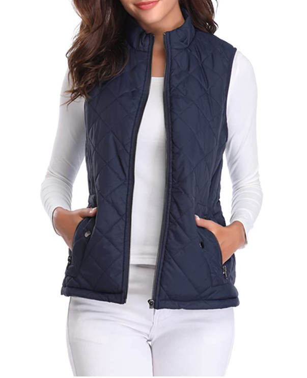 Lightly Lined Stylish Women's Gilet - Lara