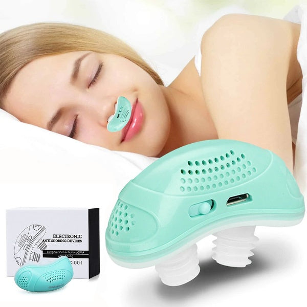 SleepAir Micro CPAP Sleep Apnoea Device – Compact for Travel & Anti-Snoring - CPAP Alternative