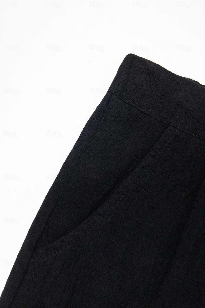 Stylish Linen-Cotton Men's Shorts – Mailand
