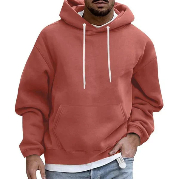 Oversized Men's Hoodie with Kangaroo Pocket – Autumn Edition Matteo