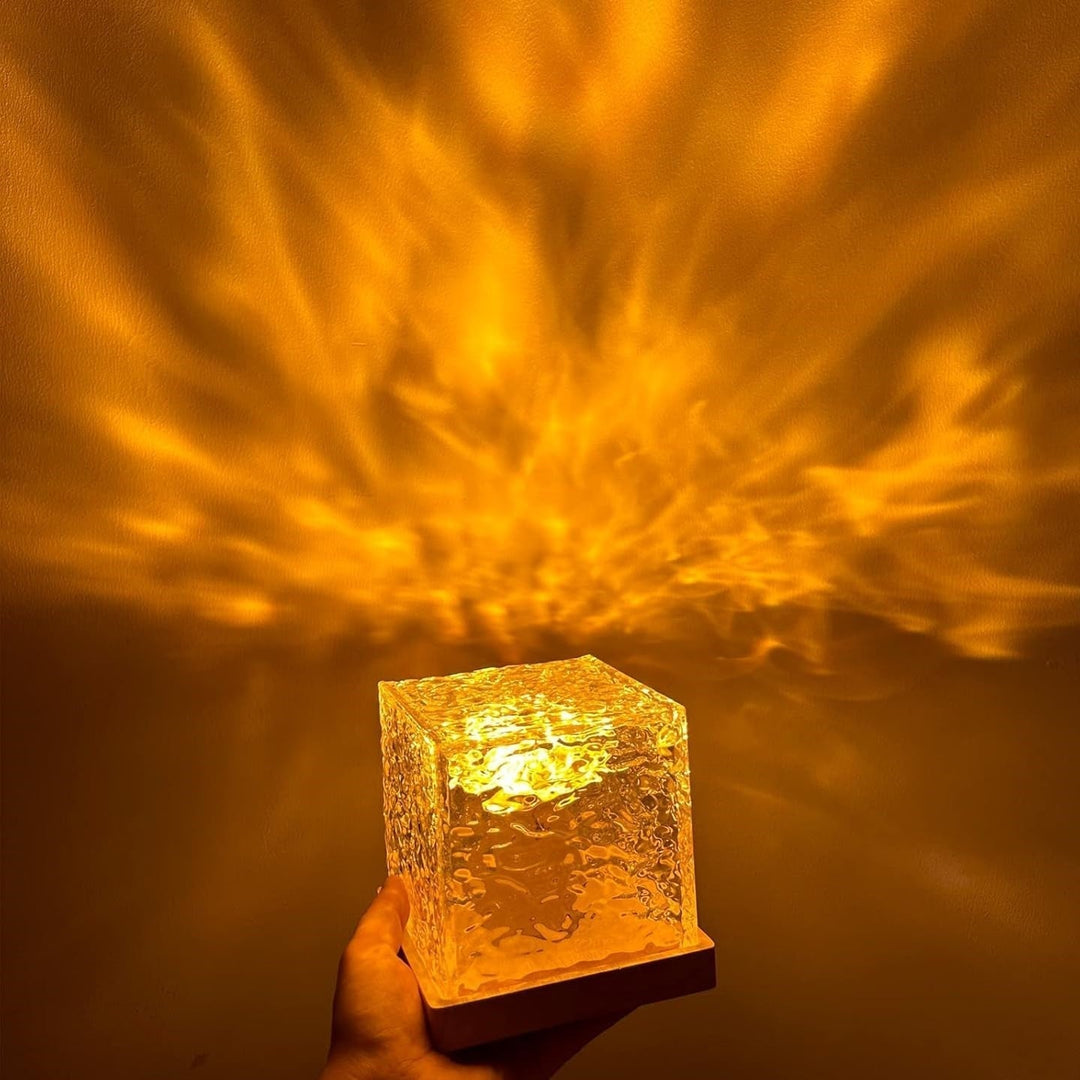 Northern Lights Prism Lamp - Borealis Cube