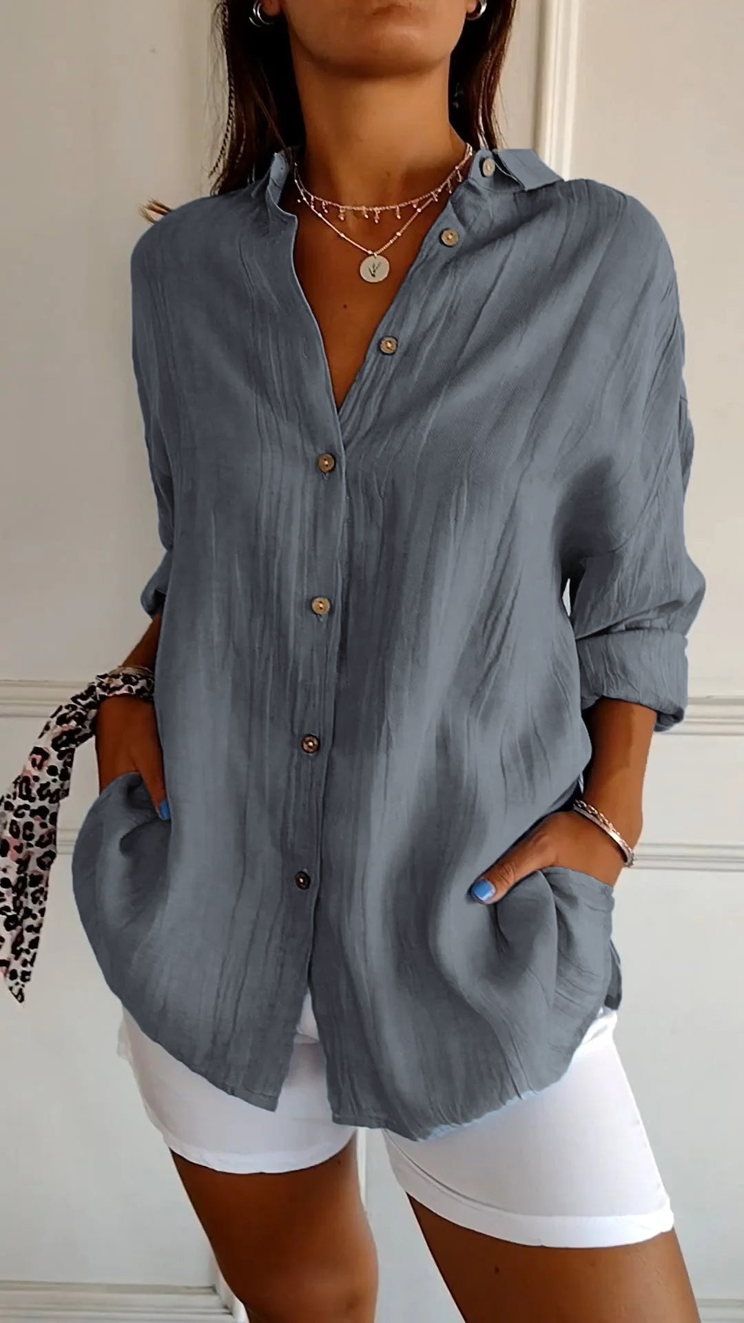 Carina – Button Down Shirt for women