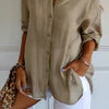 Casual Button-Down Shirt for Women