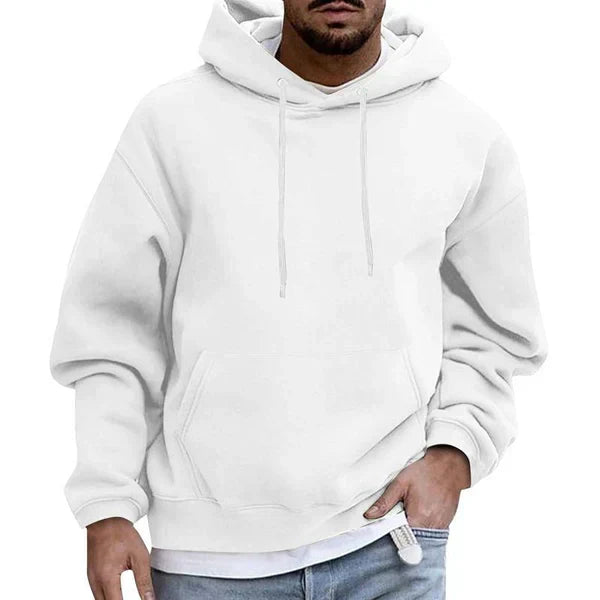 Oversized Men's Hoodie with Kangaroo Pocket – Autumn Edition Matteo
