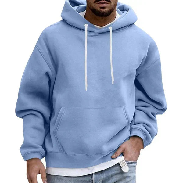 Oversized Men's Hoodie with Kangaroo Pocket – Autumn Edition Matteo