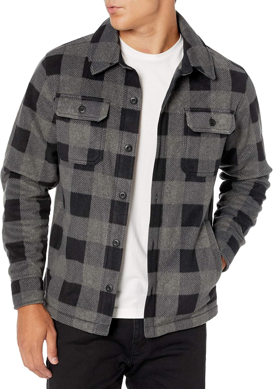 Men's Fleece Overshirt for Spring 2026 – Max