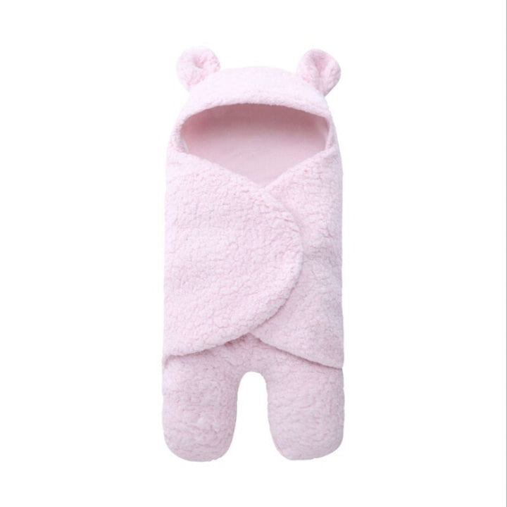 Kids' Newborn Swaddle Blanket with Infant Sleep Sack and Hooded Baby Sleeping Bag Design New Born