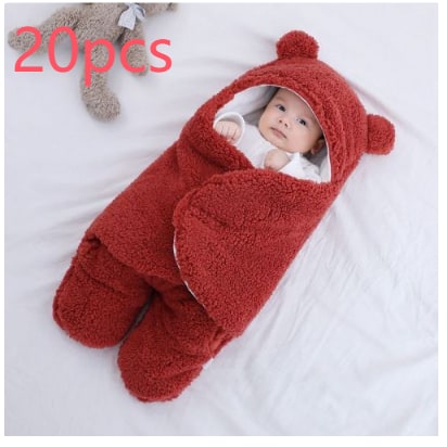Kids' Sleep Sack Baby Swaddle Blanket with Hooded Design and Split Leg for Infant Wearable Sleeping Bag