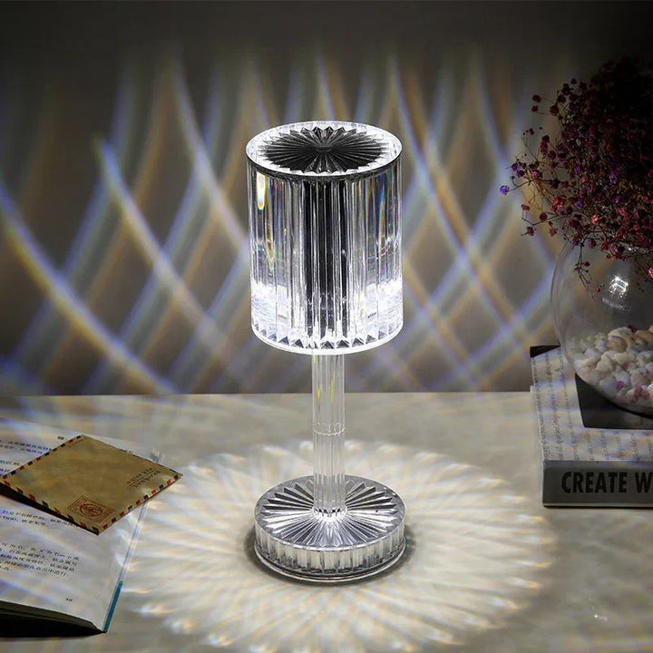 Dimmable Crystal Table Lamp with Modern Lighting – Seraphine