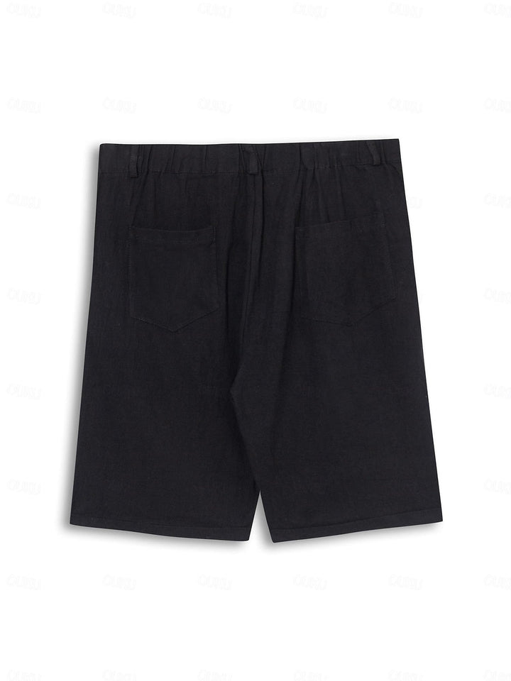 Stylish Linen-Cotton Men's Shorts – Mailand