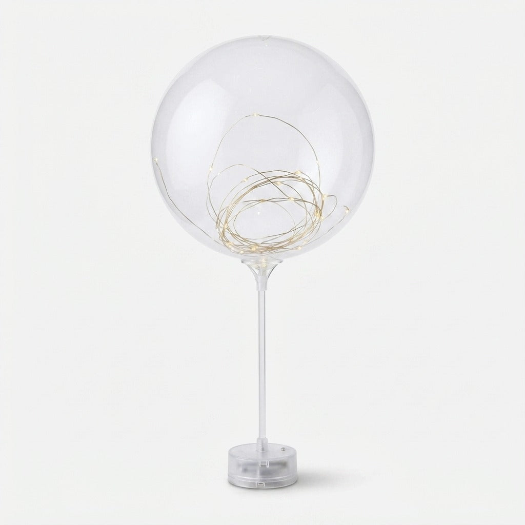 LED balloon set (pack of 10) – warm light, no mains connection required, for any occasion